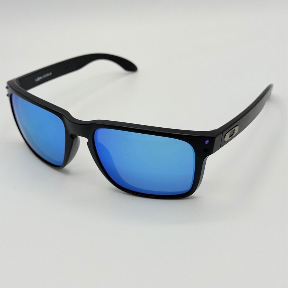 Oakley Holbrook XL Matte Black Prizm Sapphire Lens Sunglasses (Authentic)